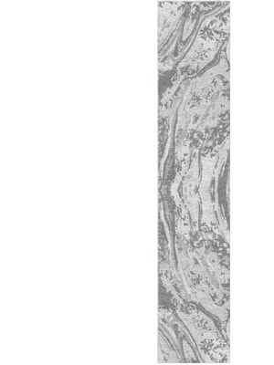 Iceberg Runner Hand Knotted Tibetan Wool custom handmade rug