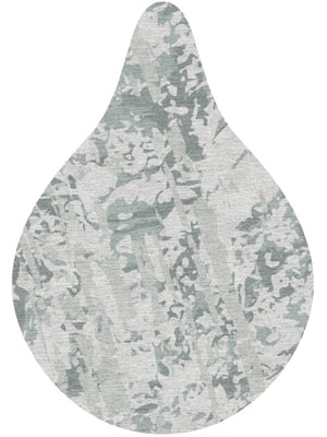 Icicles Drop Hand Knotted Tibetan Wool custom handmade rug