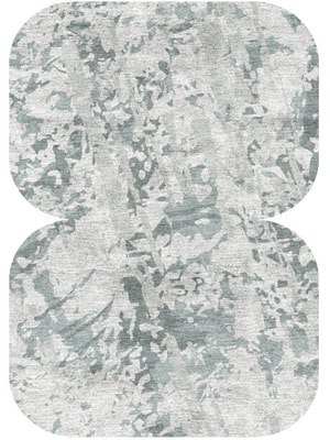 Icicles Eight Hand Knotted Bamboo Silk custom handmade rug