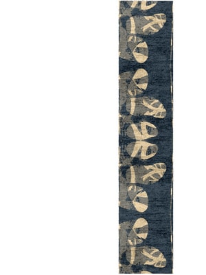 Imprint Runner Hand Knotted Bamboo Silk custom handmade rug
