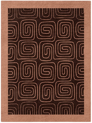 Inca Rectangle Hand Tufted Pure Wool custom handmade rug