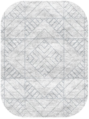Jack Oblong Hand Knotted Bamboo Silk custom handmade rug