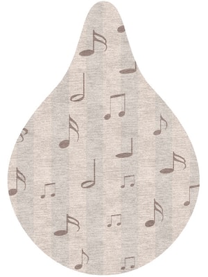 Jingle Drop Hand Knotted Tibetan Wool custom handmade rug