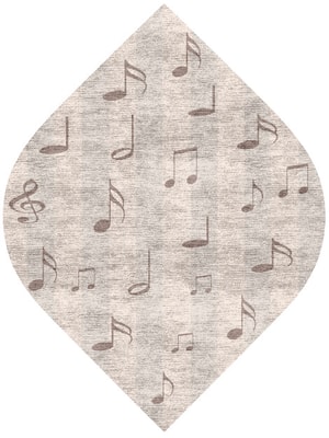 Jingle Ogee Hand Knotted Bamboo Silk custom handmade rug