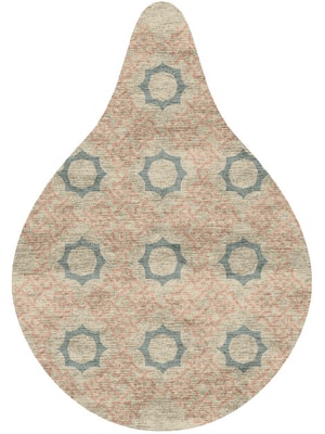 Kalara Drop Hand Knotted Bamboo Silk custom handmade rug
