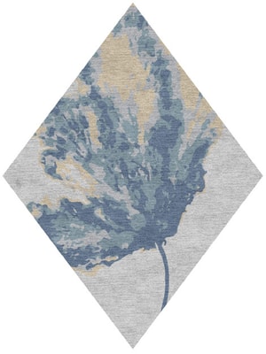 Lagoon Diamond Hand Knotted Tibetan Wool custom handmade rug