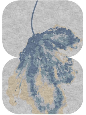 Lagoon Eight Hand Knotted Tibetan Wool custom handmade rug