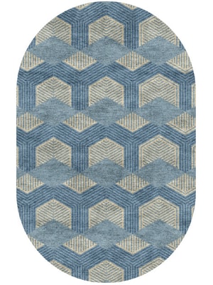 Lanes Capsule Hand Knotted Bamboo Silk custom handmade rug