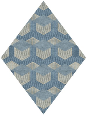 Lanes Diamond Hand Knotted Tibetan Wool custom handmade rug