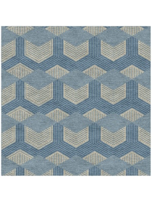Lanes Square Hand Knotted Tibetan Wool custom handmade rug