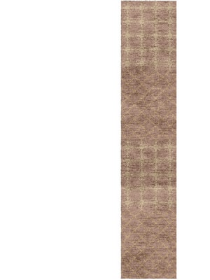 Lattice Runner Hand Knotted Bamboo Silk custom handmade rug