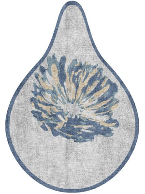 Laurels Drop Hand Knotted Bamboo Silk custom handmade rug