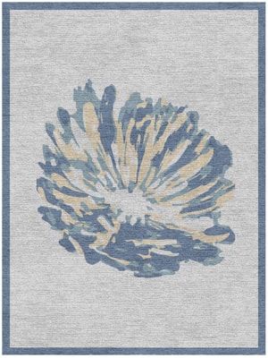 Laurels Rectangle Hand Knotted Tibetan Wool custom handmade rug