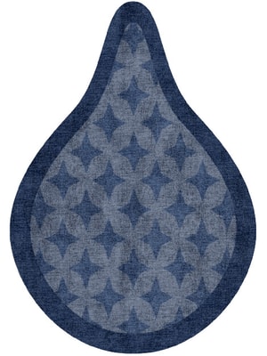 Leo Drop Hand Knotted Bamboo Silk custom handmade rug