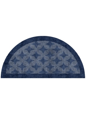 Leo Halfmoon Hand Knotted Bamboo Silk custom handmade rug