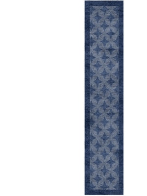 Leo Runner Hand Knotted Bamboo Silk custom handmade rug