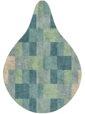 Lilac Drop Hand Knotted Bamboo Silk custom handmade rug