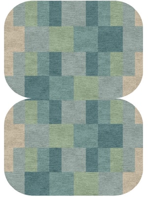 Lilac Eight Hand Knotted Tibetan Wool custom handmade rug