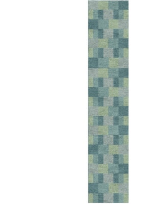 Lilac Runner Hand Knotted Tibetan Wool custom handmade rug
