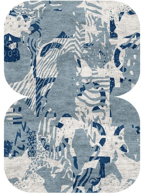 Lynx Eight Hand Knotted Bamboo Silk custom handmade rug