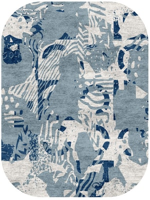 Lynx Oblong Hand Knotted Bamboo Silk custom handmade rug