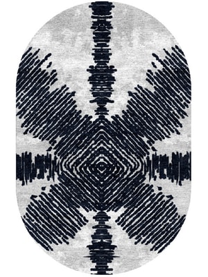 Magnetism Capsule Hand Knotted Bamboo Silk custom handmade rug