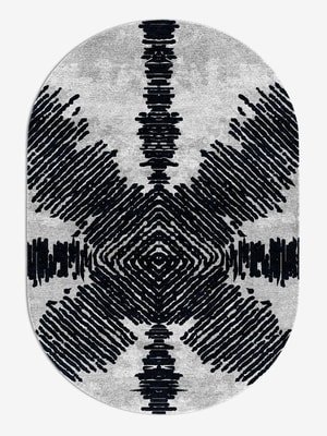 Magnetism Capsule Hand Knotted Bamboo Silk custom handmade rug