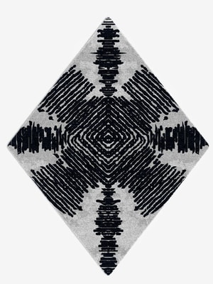 Magnetism Diamond Hand Knotted Tibetan Wool custom handmade rug