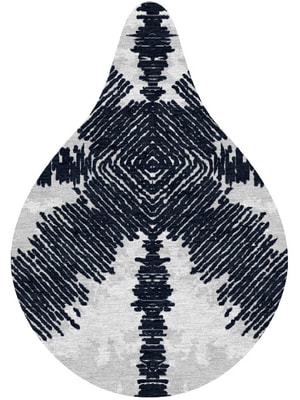 Magnetism Drop Hand Knotted Tibetan Wool custom handmade rug