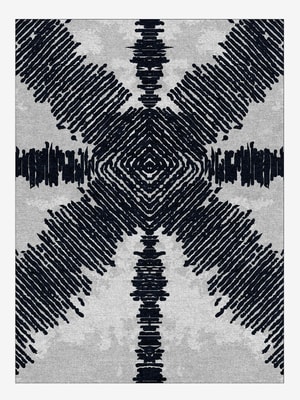 Magnetism Rectangle Hand Knotted Tibetan Wool custom handmade rug