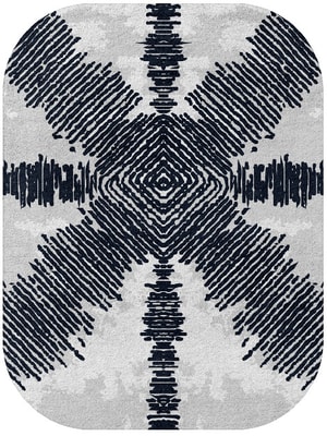 Magnetism Oblong Hand Tufted Pure Wool custom handmade rug