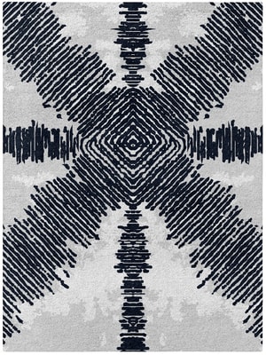 Magnetism Rectangle Hand Tufted Pure Wool custom handmade rug