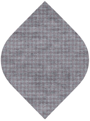 Marbles Ogee Hand Knotted Bamboo Silk custom handmade rug