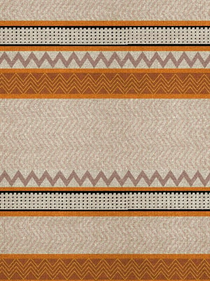 Marmalade Rectangle Outdoor Recycled Yarn custom handmade rug