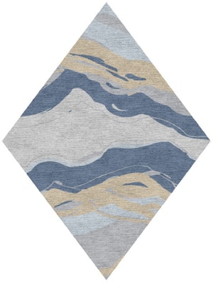 Marmoris Diamond Hand Knotted Tibetan Wool custom handmade rug