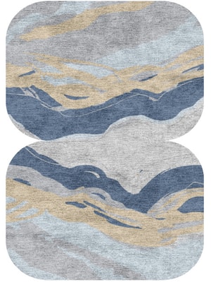 Marmoris Eight Hand Knotted Bamboo Silk custom handmade rug