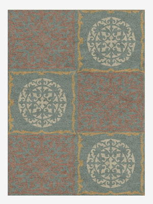 Matrice Rectangle Hand Knotted Tibetan Wool custom handmade rug
