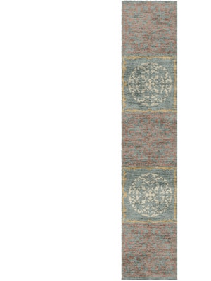 Matrice Runner Hand Knotted Bamboo Silk custom handmade rug