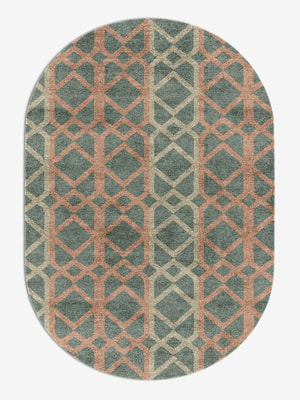 Meditrina Capsule Hand Knotted Bamboo Silk custom handmade rug