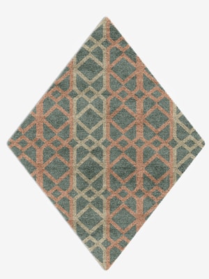 Meditrina Diamond Hand Knotted Bamboo Silk custom handmade rug
