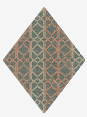 Meditrina Diamond Hand Knotted Tibetan Wool custom handmade rug
