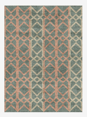Meditrina Rectangle Hand Knotted Bamboo Silk custom handmade rug