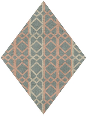 Meditrina Diamond Hand Tufted Pure Wool custom handmade rug