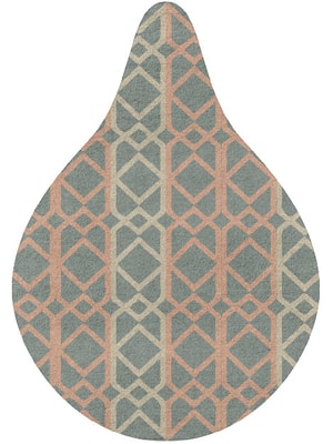 Meditrina Drop Hand Tufted Pure Wool custom handmade rug
