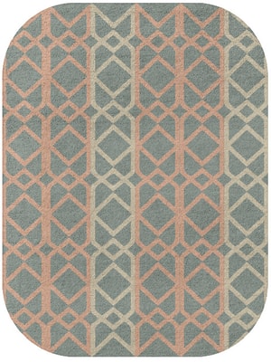 Meditrina Oblong Hand Tufted Pure Wool custom handmade rug