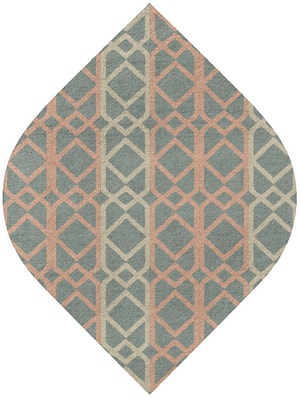 Meditrina Ogee Hand Tufted Pure Wool custom handmade rug