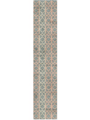 Meditrina Runner Hand Tufted Bamboo Silk custom handmade rug