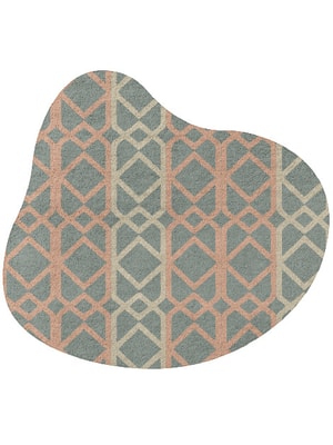 Meditrina Splash Hand Tufted Pure Wool custom handmade rug