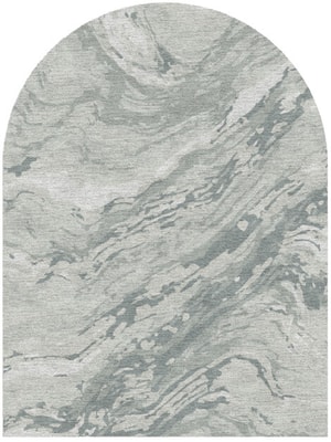 Metamorphic Arch Hand Knotted Tibetan Wool custom handmade rug