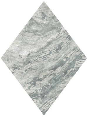Metamorphic Diamond Hand Knotted Bamboo Silk custom handmade rug